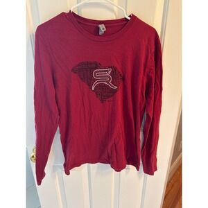 Next Level Spencer Rattler South Carolina Gamecocks Long Sleeve Tee Maroon M